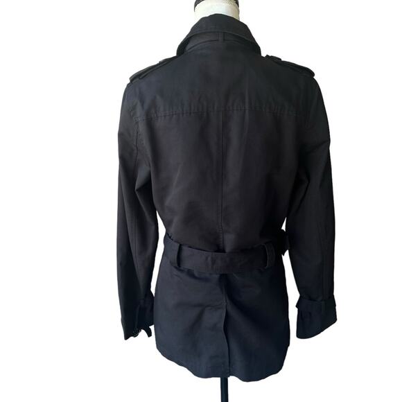 Celio Double Breasted Trench Coat Size Small - Picture 2 of 3